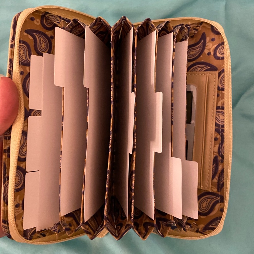 Accounting/Budgeting Wallet Gold